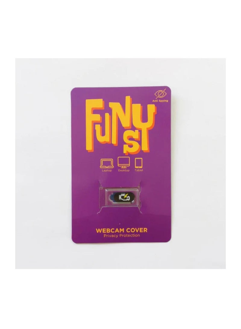 Funsy Laptop & Tablet Camera Cover | Eight Cylinder | Mini - Image 3